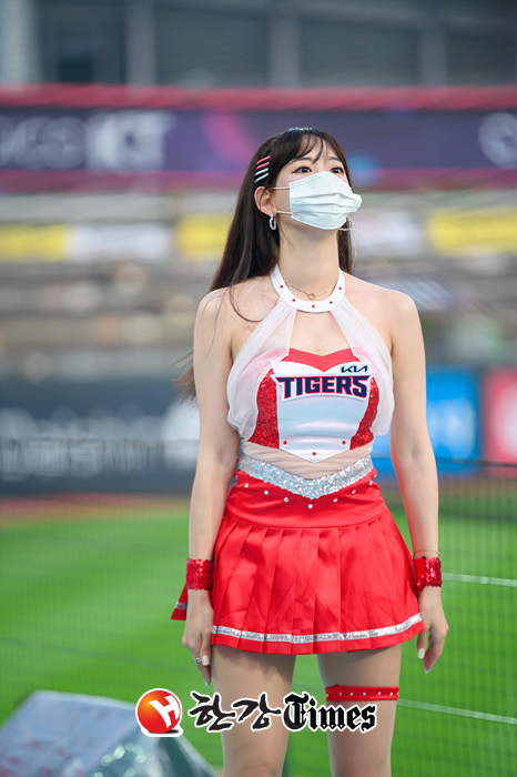 사진=신선진 기자 기아타이거즈 치어리더 김한나