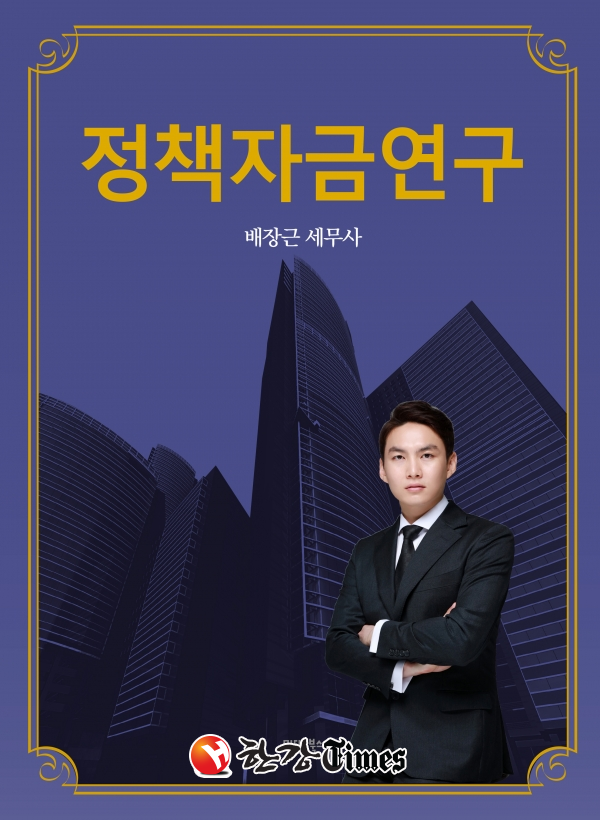 도서 '배장근 세무사의 정책자금연구'