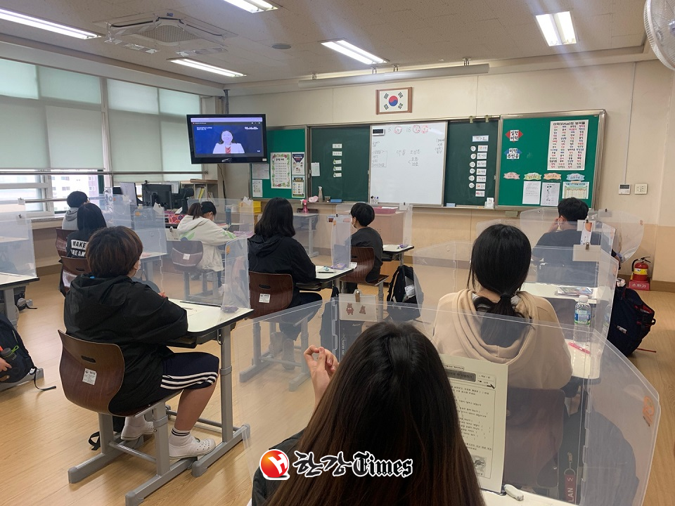 창신초등학교에서 올해 5월 13일 진행한 ‘약 바로알기 교육’ 모습