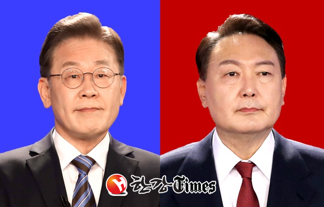이재명 후보와 윤석열 후보 (사진=뉴시스)