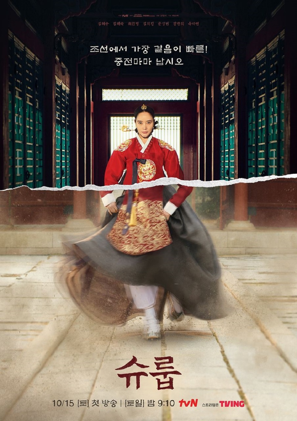tvN 새 주말드라마 '슈룹'의 메인 포스터 (사진=tvN)