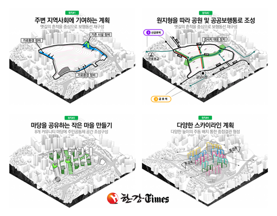 금호21구역 신속통합기획 계획원칙 (사진=서울시)