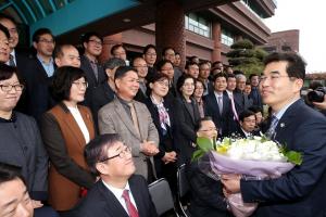 양기대 광명시장 퇴임... “더 큰 꿈 꾸겠다”