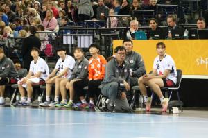 한국 여자핸드볼 아시아선수권대회 첫 승리