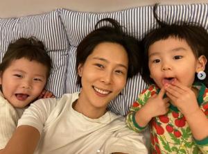 김나영, 두 아들과 함께 "우리 가족 합체, 전쟁의 시작"
