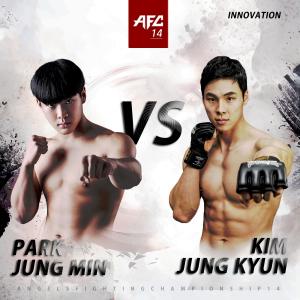 [AFC] 엔젤스 파이팅 팀 위너스 김정균 신예 박정민과 라이트 헤비웨이트 급 맞붙는다.