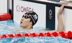 [도쿄올림픽] ‘뉴 마린보이’ 황선우 또 해냈다..男 수영 100m 亞 신기록 결승 진출