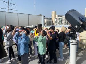 ‘천체망원경으로 태양 관측’... 노원구, ‘천문우주과학관’ 프로그램