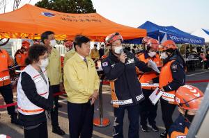 “안전관리 만전"…동대문구, ‘2022년 재난대응 안전한국훈련’ 불시 현장훈련