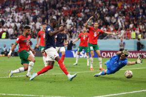 [카타르 WC] 프랑스, 다크호스 모로코에 완승..대회 2연패 노린다