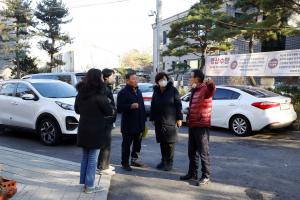 강북구의회 이상수·최미경 의원, 인수동 민원현장 방문